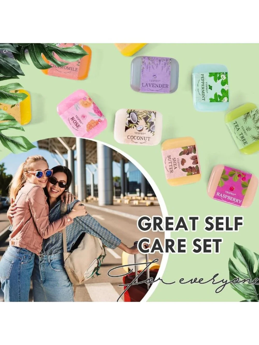 48 Pack Handmade Natural Bar Soap Bulk - Olive Extract Body Wash Gifts